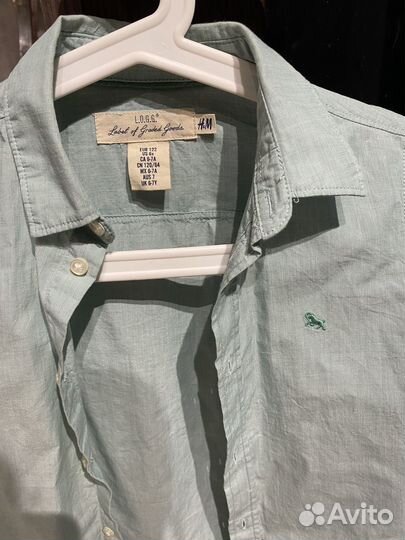 Рубашка на мальчика 122