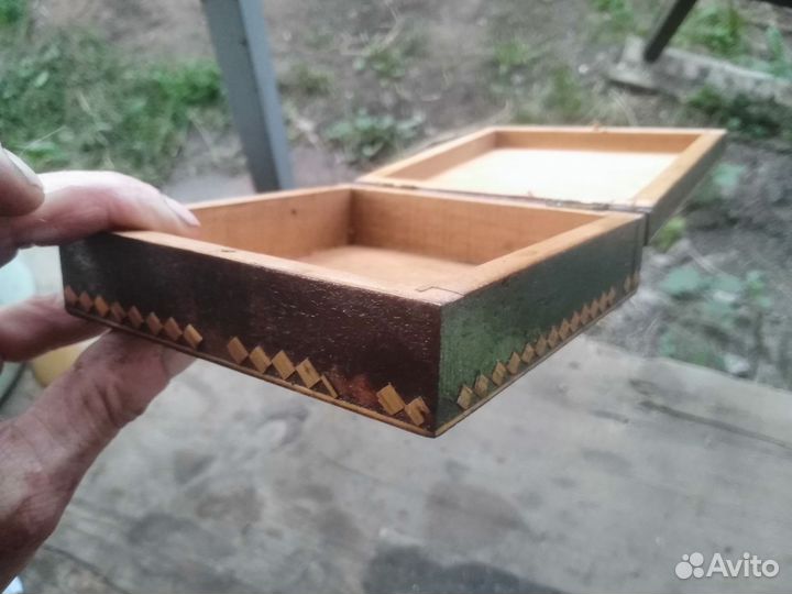 Деревянная шкатулка СССР