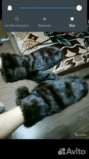 Варежки норка