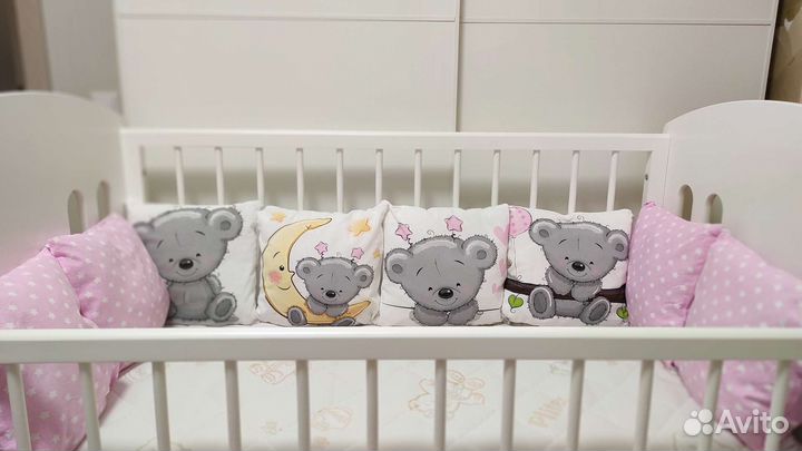 Детская кроватка с маятником Можга