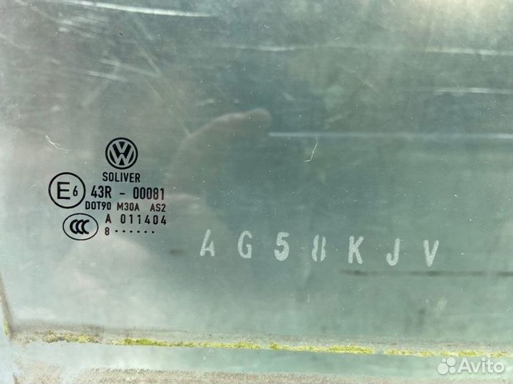 Стекло двери задней правой Volkswagen Passat B6