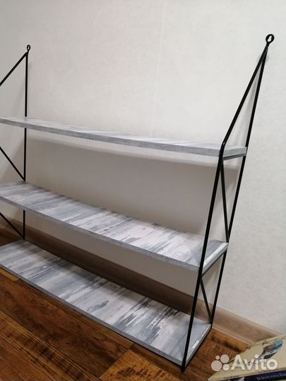 Стеллаж полка в стиле лофт