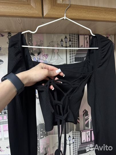 Блуза на завязках