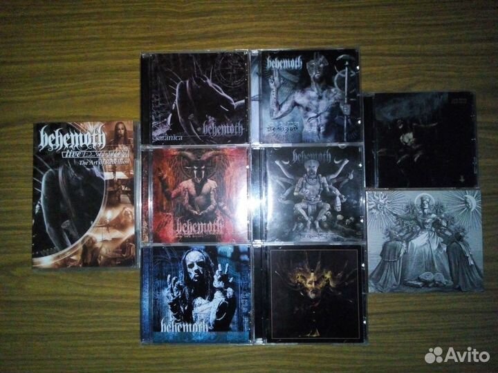 Behemoth 8xCD + 2xDVD российские издания