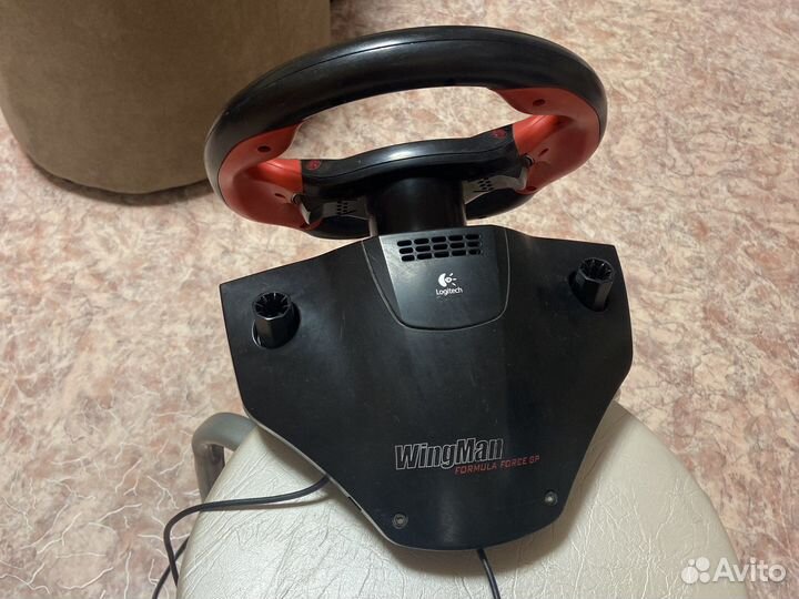 Руль с педалями Logitech wingman formula force gp