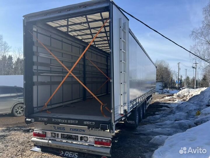 Полуприцеп шторный TIRKON TREYLER 3A, 2025