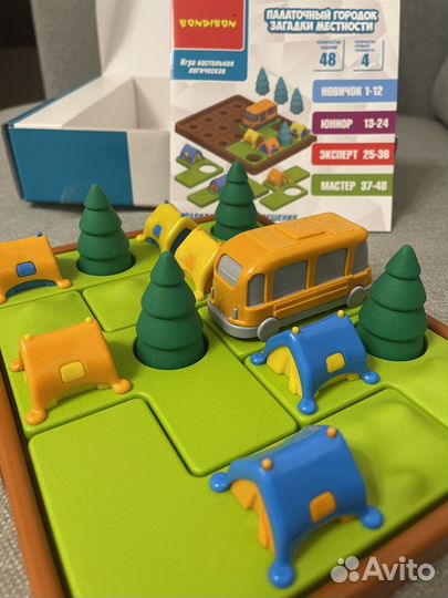 Игра головоломка Палаточный городок Бондибон