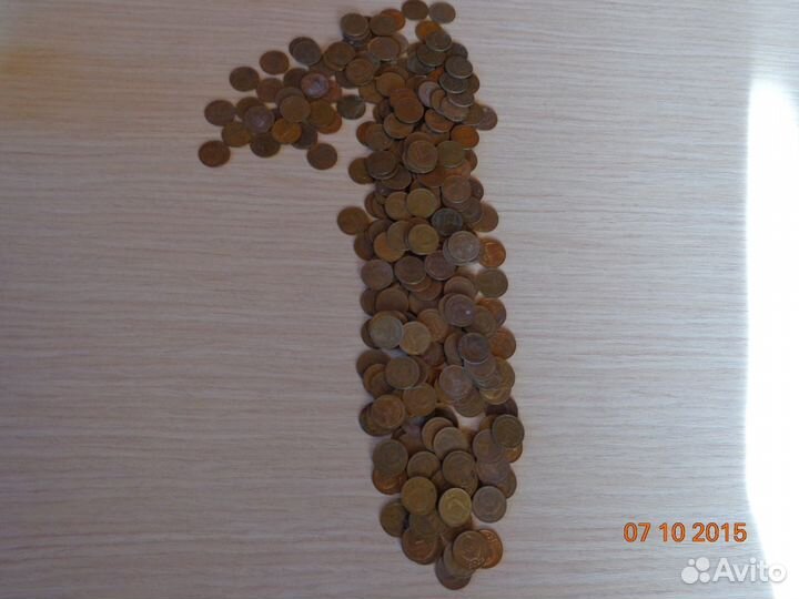 Монеты СССР 1кг. (700 шт)