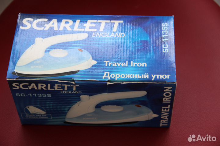 Дорожный утюг новый