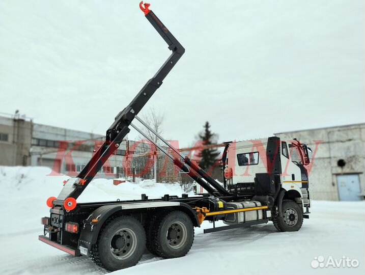 Мультилифт FAW 6x4 + Kromann 20/22 тонны, 2024 год