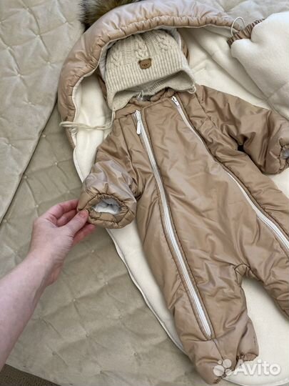 Конверт+комбинезон на выписку Teddy sleep