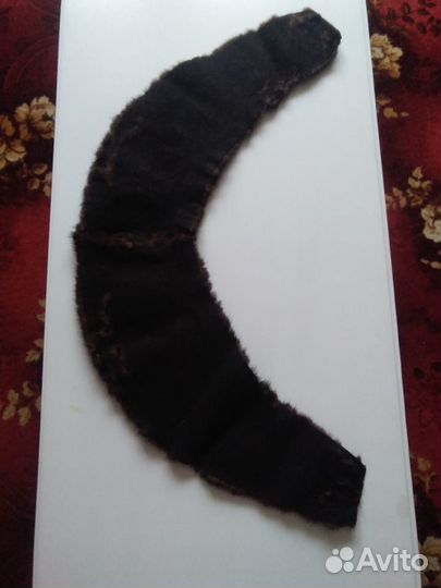Воротник норка новый