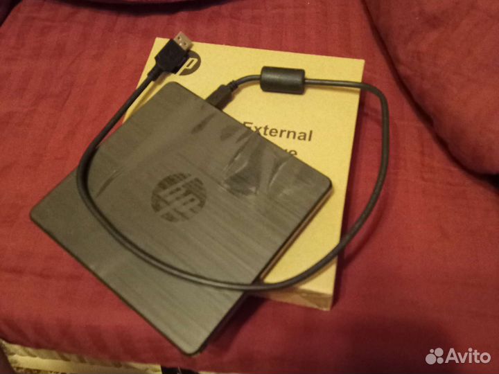 Hp USB DVD внешний привод новый, самовывоз
