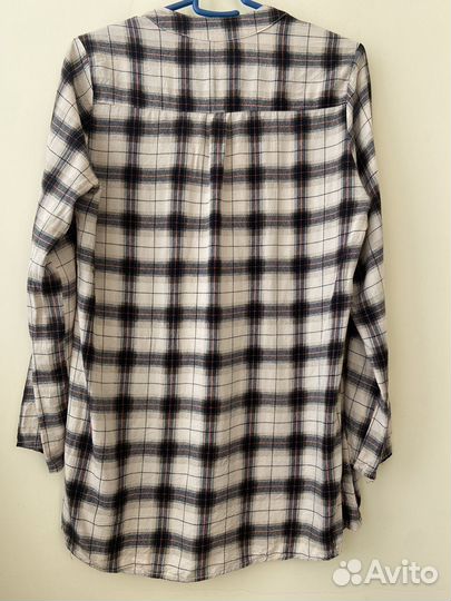 Блузка женская в клетку S