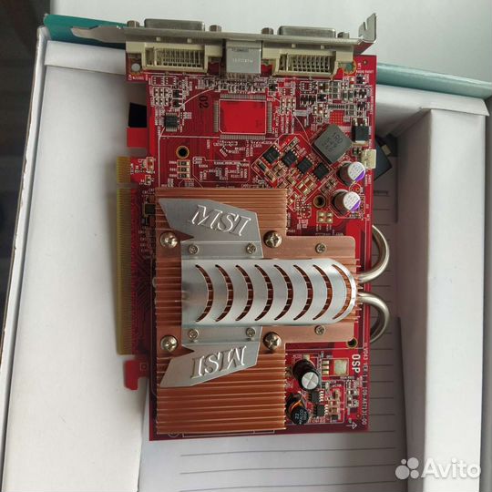 Видеокарта pci-e radeon rx1600xt