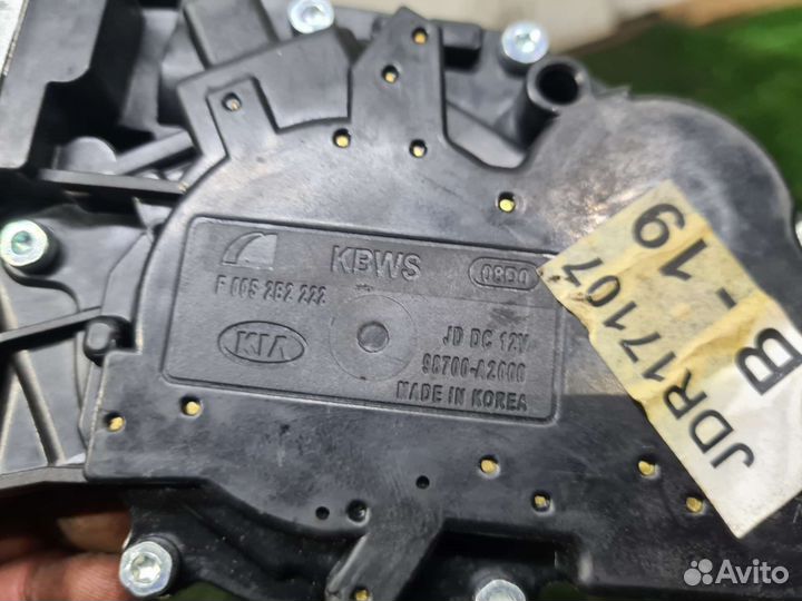 Моторчик заднего дворника Kia Ceed 2 JD 2012-2018