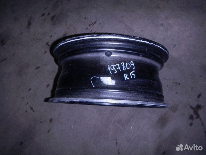 Диск колесный литой R15 4*108 j6,0 ET35 DIA63,4 (Р