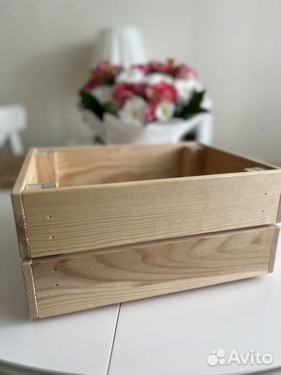 Ящик деревянный икеа