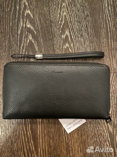 Кошелек мужской кожаный