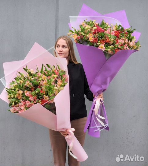 Свежие Букеты с Доставкой. Альстромерии