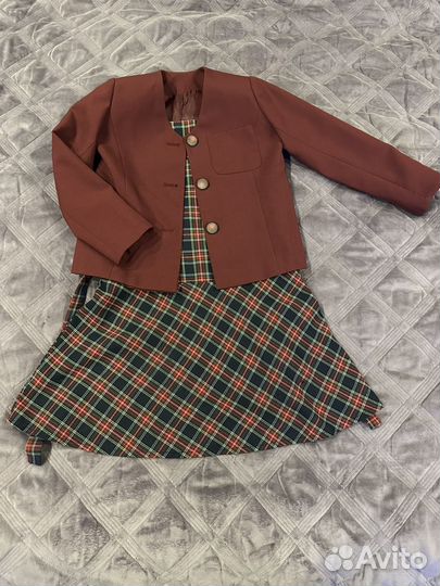 Школьный сарафан 134