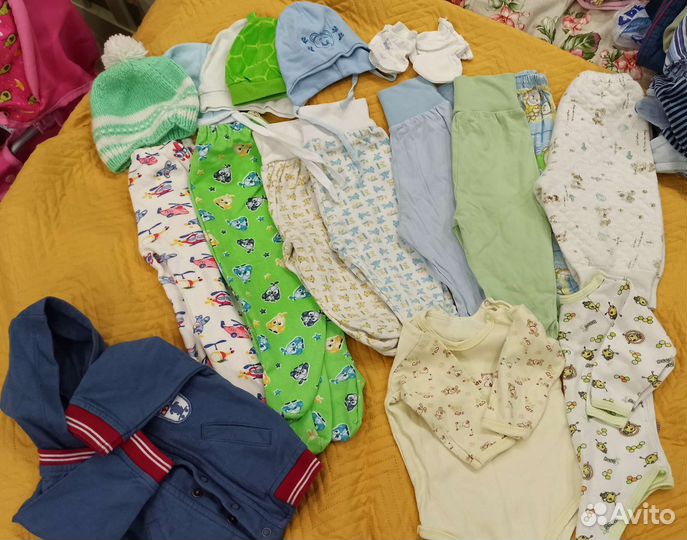 Вещи пакетом на мальчика 62