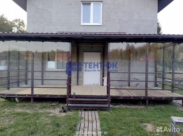 Мягкие окна для террас