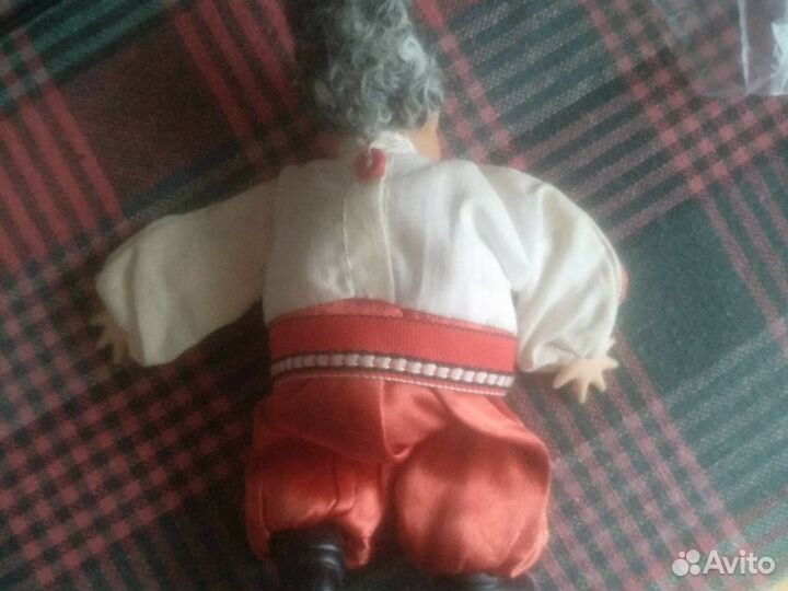 Кукла казак Чуб сувенирная СССР