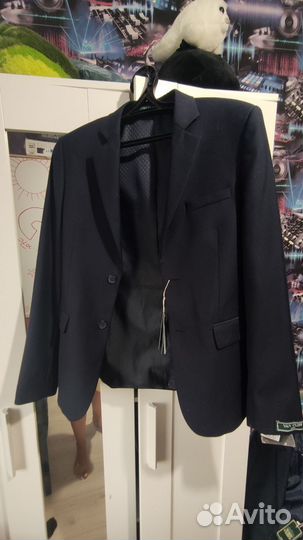 Школьная форма - пиджак синий van cliff новый