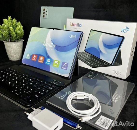 Планшет Umiio с клавиатурой s24