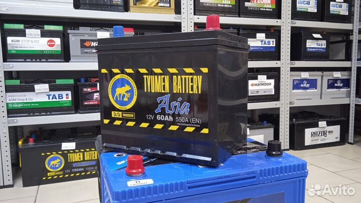 Аккумулятор Тюмень Азия 60ач