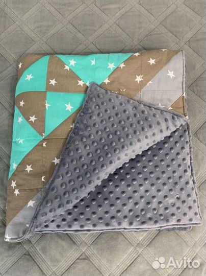 Одеяло-пледик (печворк) новое