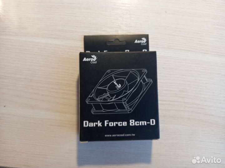 Кулер для корпуса AeroCool Dark Force 80 80 25