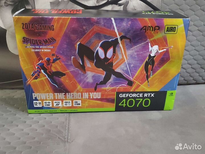 Rtx 4070 Zotac Gaming x Spider-Man Amp Airo 12gb