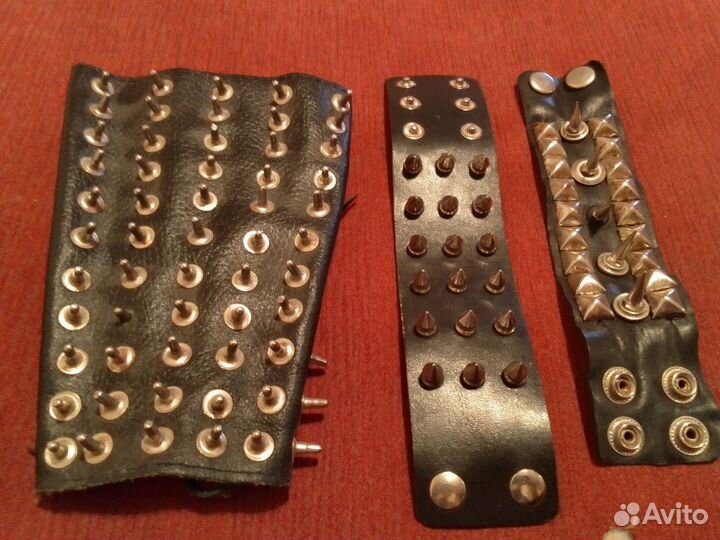 Напульсники кожанные