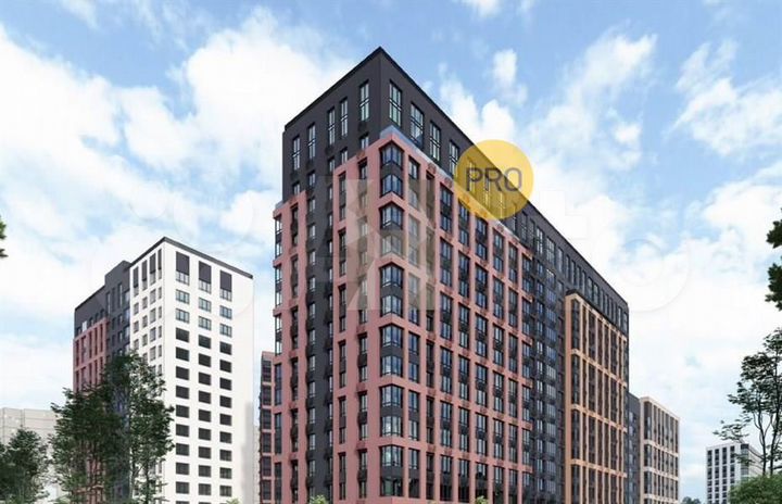 Квартира-студия, 30,7 м², 5/15 эт.