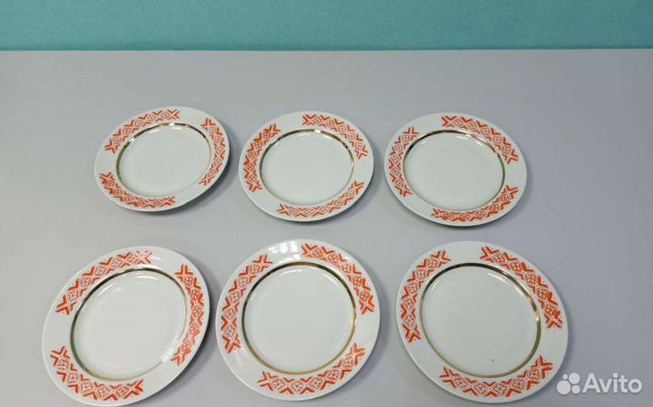 Тарелки дулево 6 шт