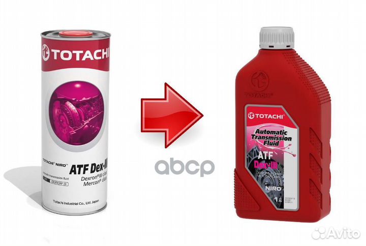 Niro ATF Dex-III 1л (авто. транс. синт. масло)