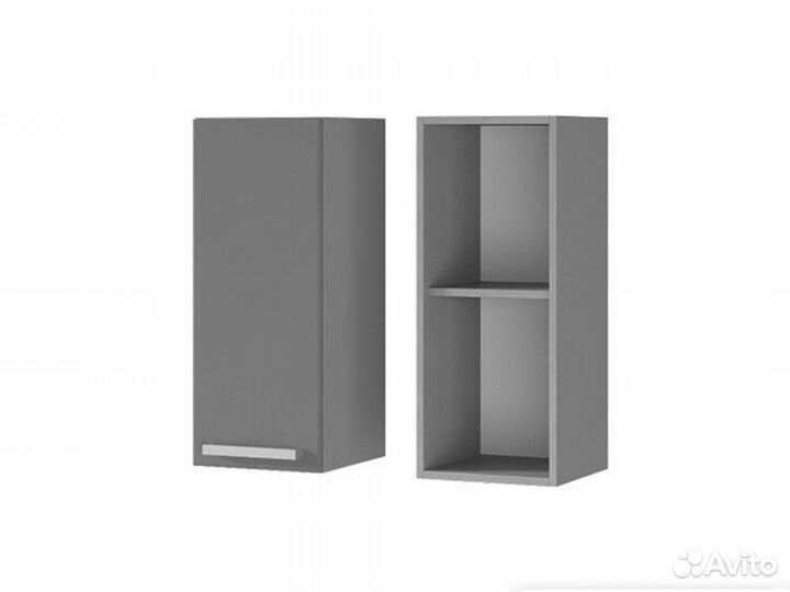 Прованс шкаф 3В1, корп серый фасад 3В1