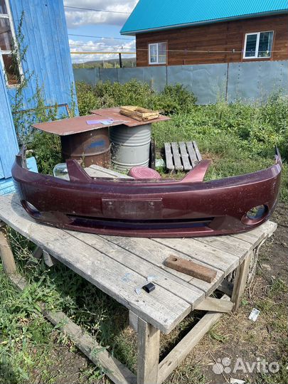 Передний бампер кия спектра