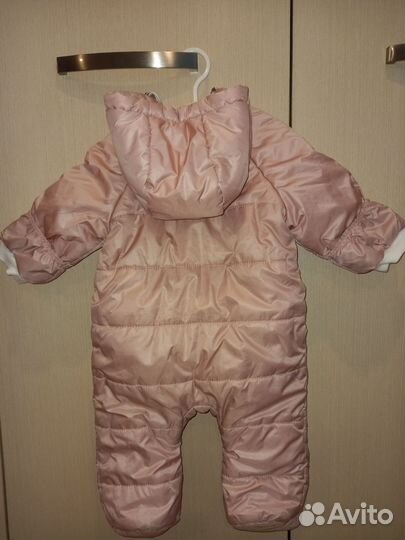 Комбинезон демисезонный для девочки 74 размер