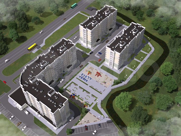 2-к. квартира, 66,2 м², 2/8 эт.