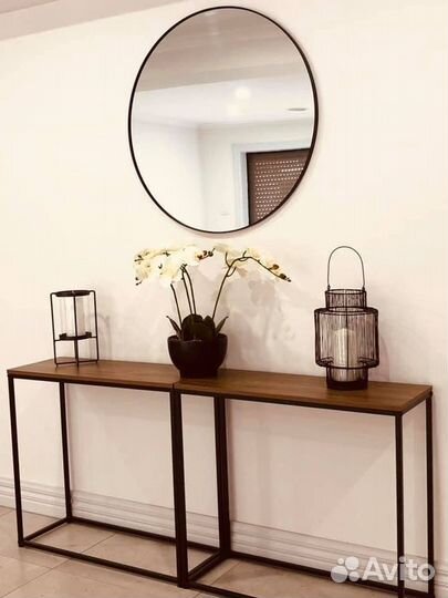 Консоль в стиле лофт