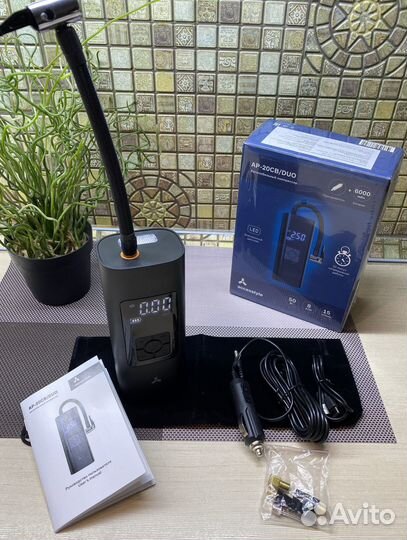 Компрессор Accesstyle аккумуляторный + Power Bank