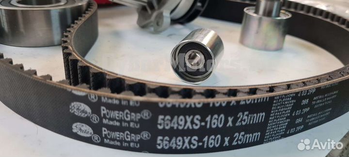 Комплект ремня грм VW Tiguan 1.6-2.0TDI с помпой