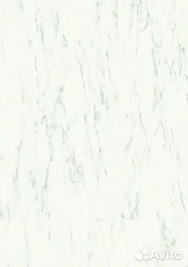 Пвх-плитка Quick-Step Alpha Vinyl Мрамор белый