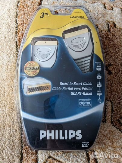 Кабель scart to scart Philips SWV3541