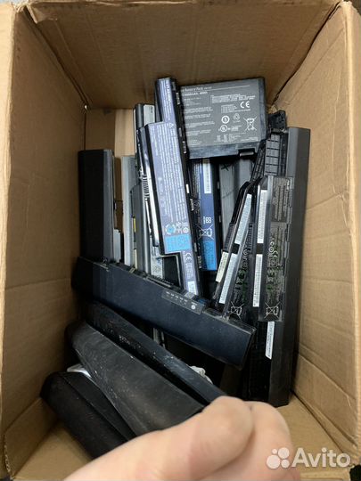 АКБ бу от ноутбуков 20 шт за