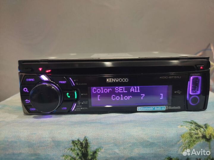 Магнитола kenwood kdc bt51u
