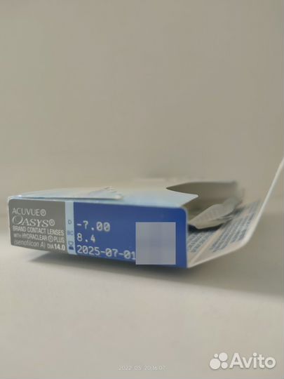 Линзы контактные acuvue Oasys 2-х недельные